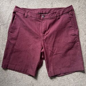 Mens Lululemon 9” Commission Casual Shorts Size 36